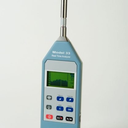 Noise Frequency Real Time Analyser Model 33